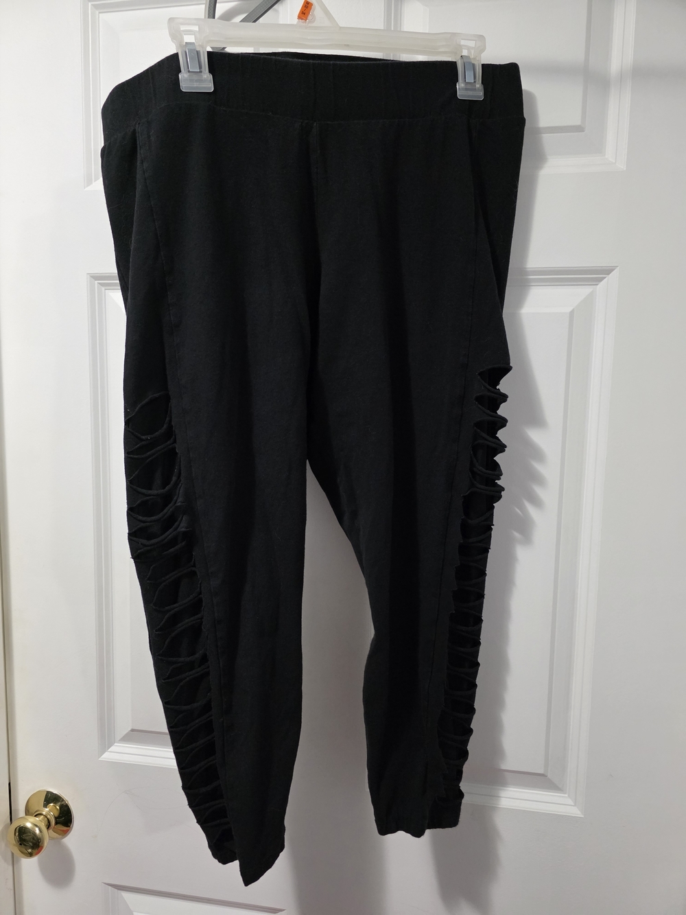 torrid Black Slashed Side Leggings